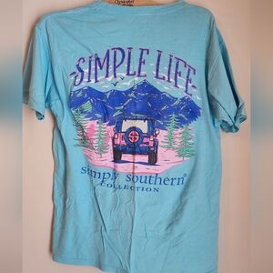 Simply Southern Jeep Themed T Shirt Women's Medium